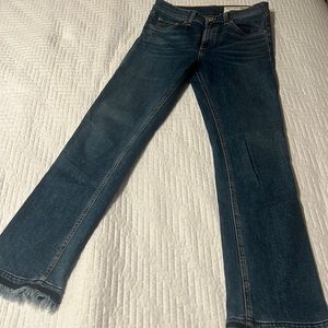 Rag and bone slim crop jeans Color:Croyden